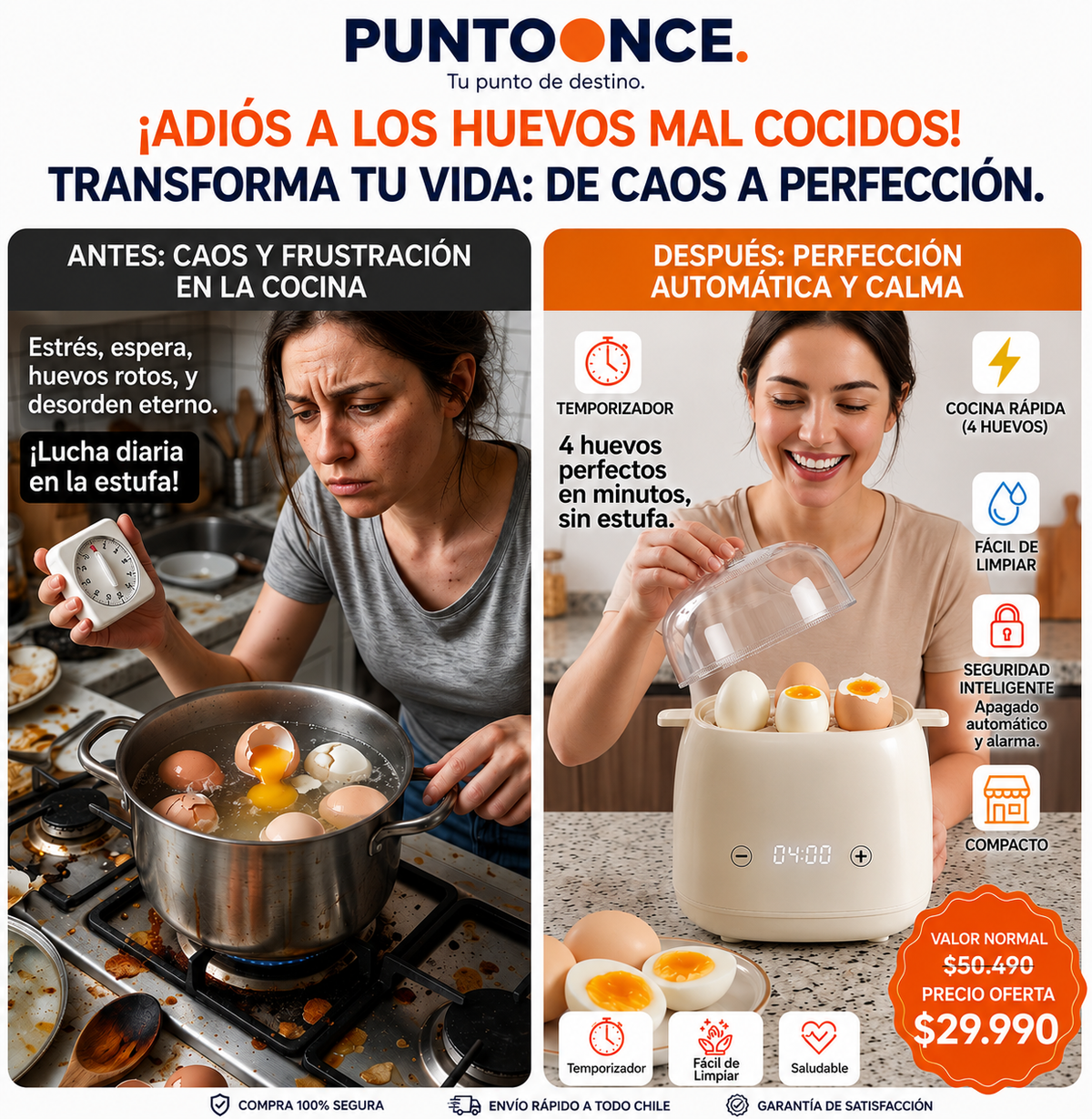 OvoChef™ - Tu Desayuno en Minutos