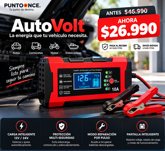 AutoVolt™ - La energía que tu vehículo necesita.